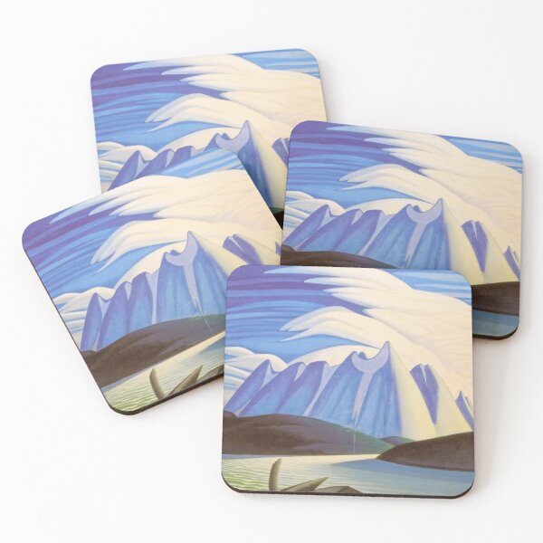 Item preview, Lake & Mountains by Lawren Harris designed and sold by TheRedVineyard.