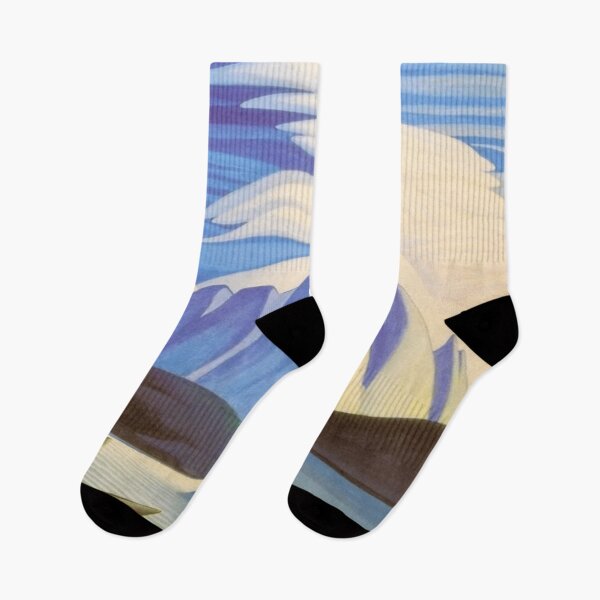 Item preview, Lake & Mountains by Lawren Harris designed and sold by TheRedVineyard.