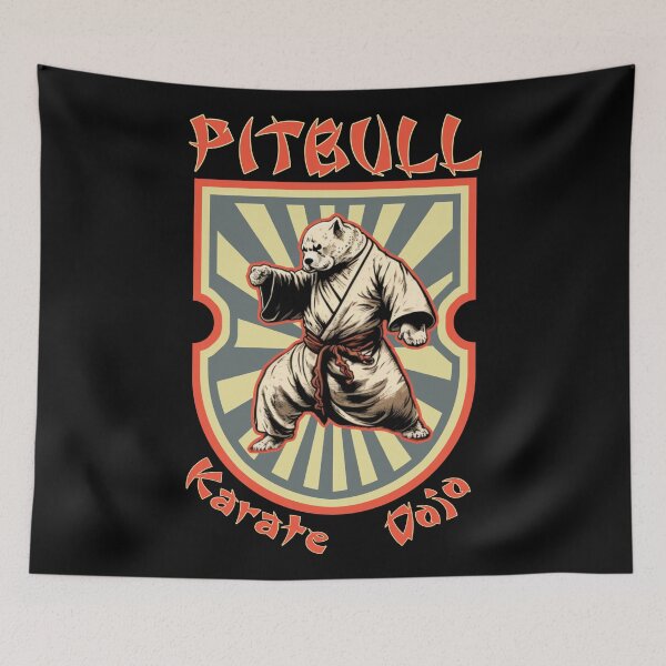 Item preview, Pitbull karate dojo  designed and sold by SidTastic .