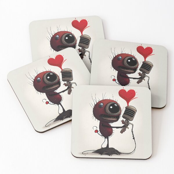 Item preview, "Cute and Sinister: The Robot's Twisted Tune" designed and sold by digitalbrosse.