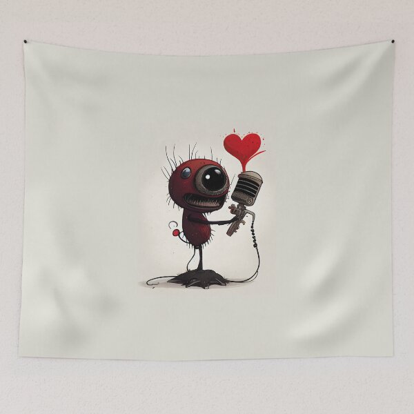 Item preview, "Cute and Sinister: The Robot's Twisted Tune" designed and sold by digitalbrosse.