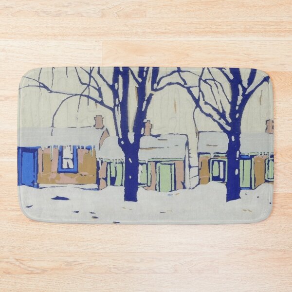 Item preview, Houses in Winter by Lawren Harris designed and sold by TheRedVineyard.