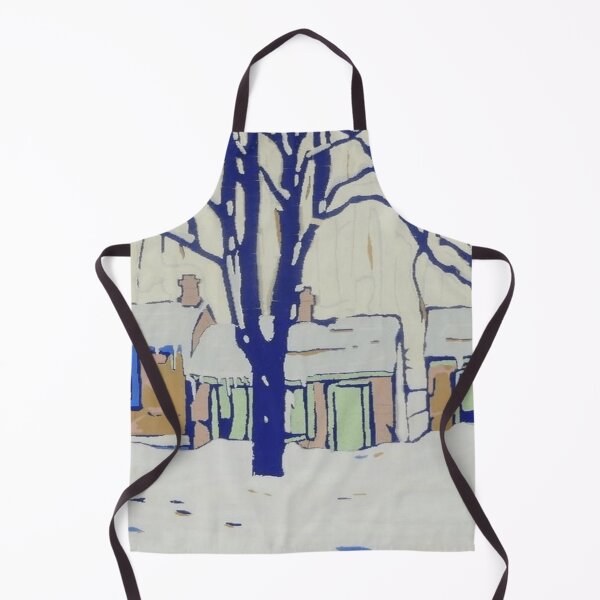 Item preview, Houses in Winter by Lawren Harris designed and sold by TheRedVineyard.