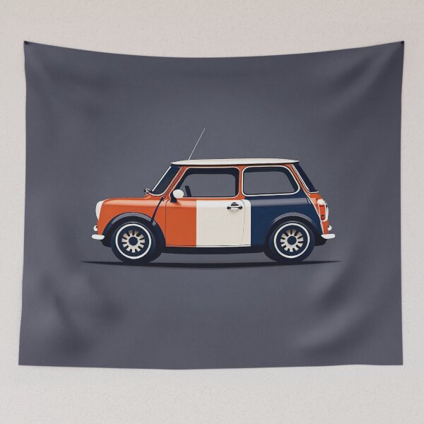 Item preview, Union Jack Mini Car Art designed and sold by mhart64.
