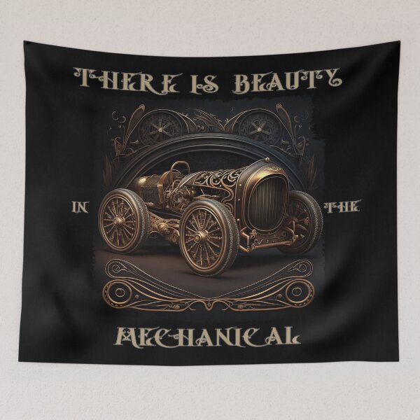 Item preview, There Is Beauty In The Mechanical - A Steampunk Design designed and sold by Mindful-Designs.