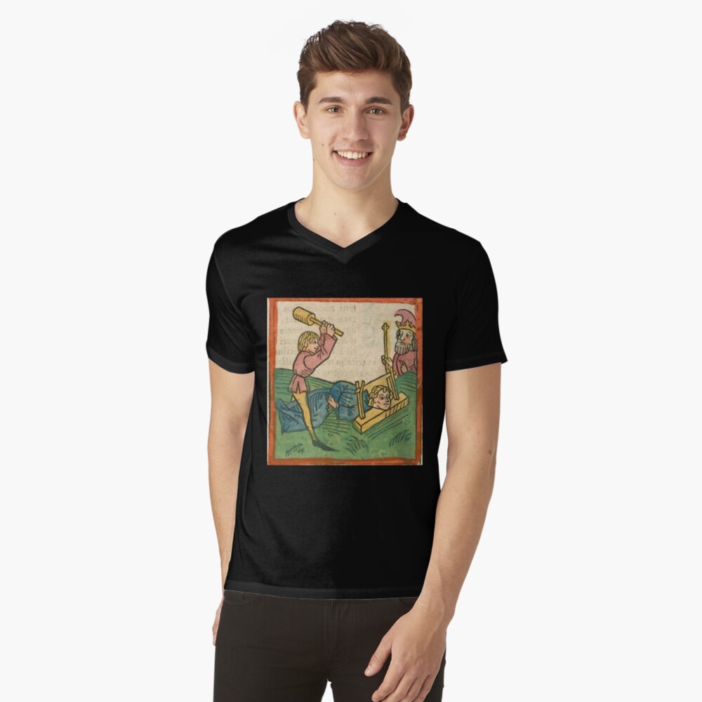 Artikel-Vorschau von T-Shirt mit V-Ausschnitt, designt und verkauft von VintageManiac.
