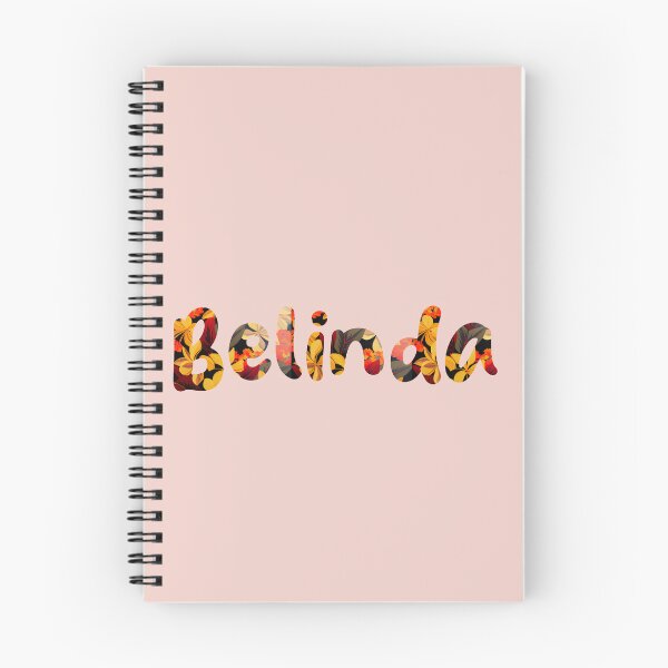 Item preview, Floral Belinda Name : Belinda Name With Flowers  designed and sold by ABCDEmily ©.