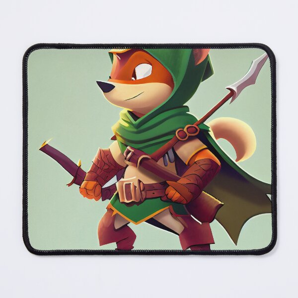 Item preview, Cute Robin Hood Fox designed and sold by vladocar.