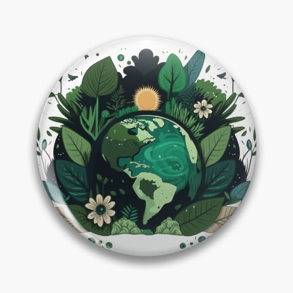 Item preview, Nature-Inspired Earth Day Minimalist Design designed and sold by AniMangArt.