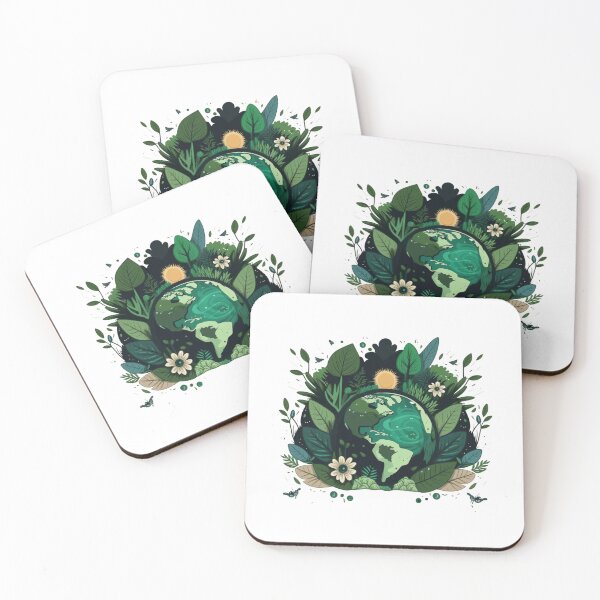Item preview, Nature-Inspired Earth Day Minimalist Design designed and sold by AniMangArt.