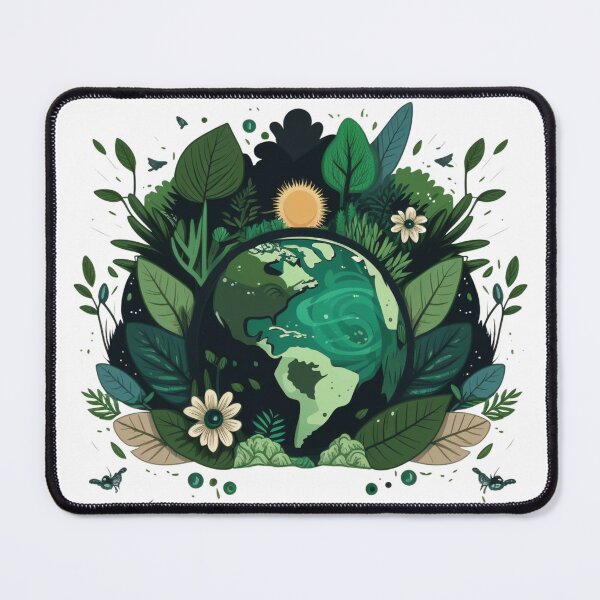 Item preview, Nature-Inspired Earth Day Minimalist Design designed and sold by AniMangArt.