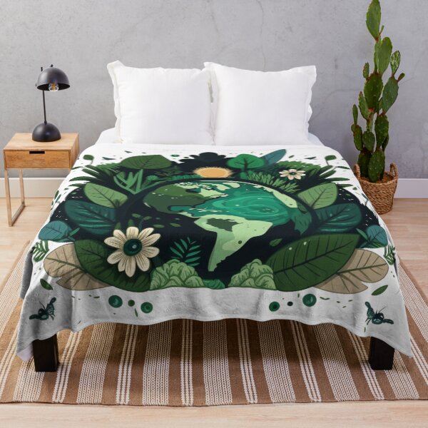 Item preview, Nature-Inspired Earth Day Minimalist Design designed and sold by AniMangArt.
