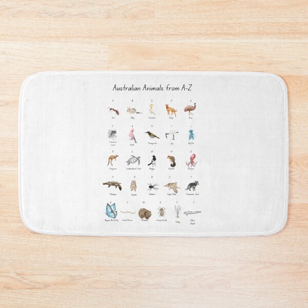 Item preview, Australian Animals A-Z designed and sold by Quoteeble.