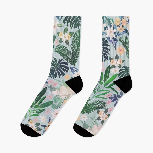 Item preview, Tropical Foliage Floral Pattern designed and sold by NdesignTrend.