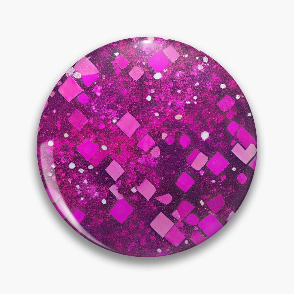 Item preview, Brilliant Magenta and Hot Pink Bling Squares Pattern designed and sold by ArtistaCats.