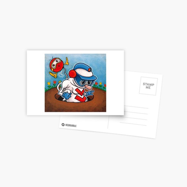 DigDug Postcard