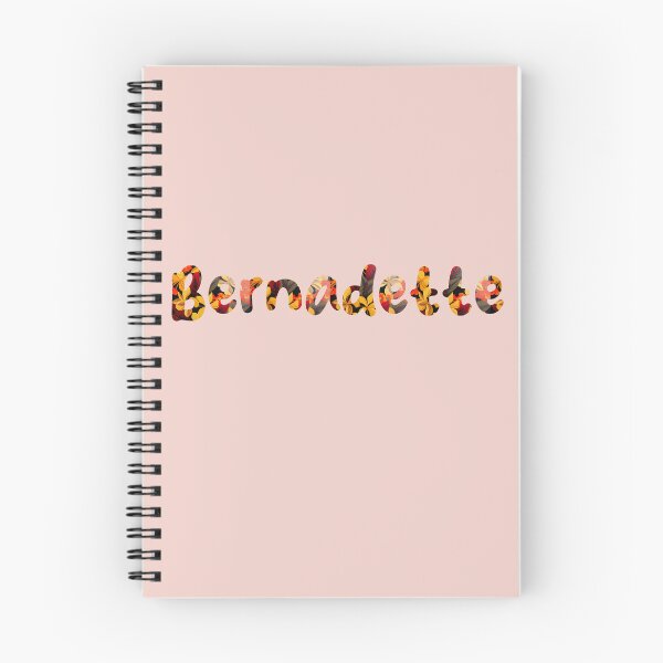 Item preview, Floral Bernadette Name : Bernadette Name With Flowers  designed and sold by ABCDEmily ©.