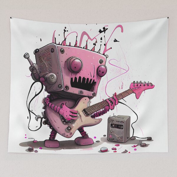 Item preview, "The Robot Experience: Music and Machine in Perfect Harmony" designed and sold by digitalbrosse.