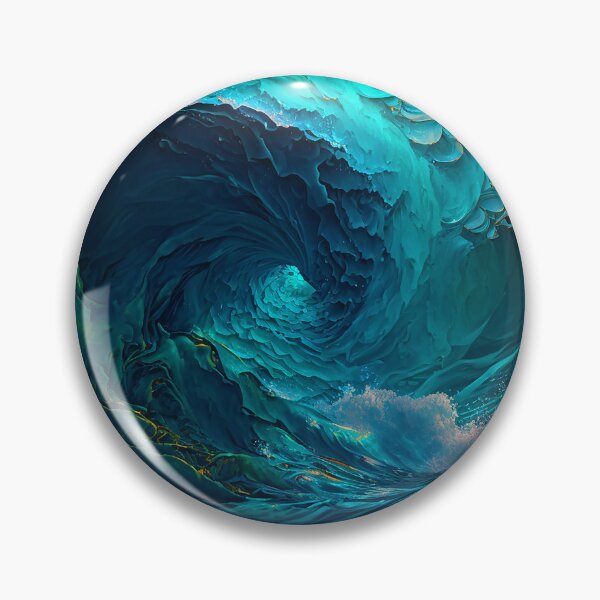 Item preview, TIDAL - Colorful Abstract Wave Art designed and sold by elnixart.