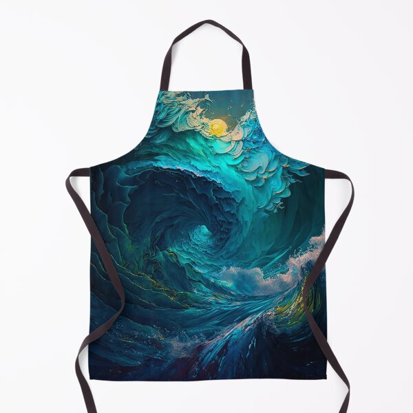 Item preview, TIDAL - Colorful Abstract Wave Art designed and sold by elnixart.