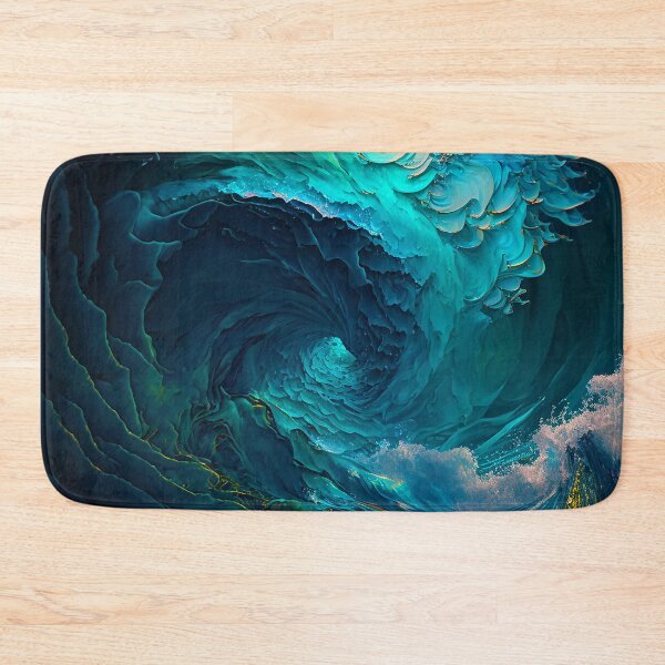 Item preview, TIDAL - Colorful Abstract Wave Art designed and sold by elnixart.