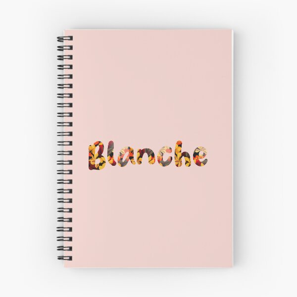 Artikelvorschau, Floral Blanche Name: Blanche Name mit Blumen entworfen und verkauft von ABCDEmily ©.