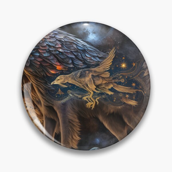 Item preview, wolf and eagle designed and sold by novmasao.