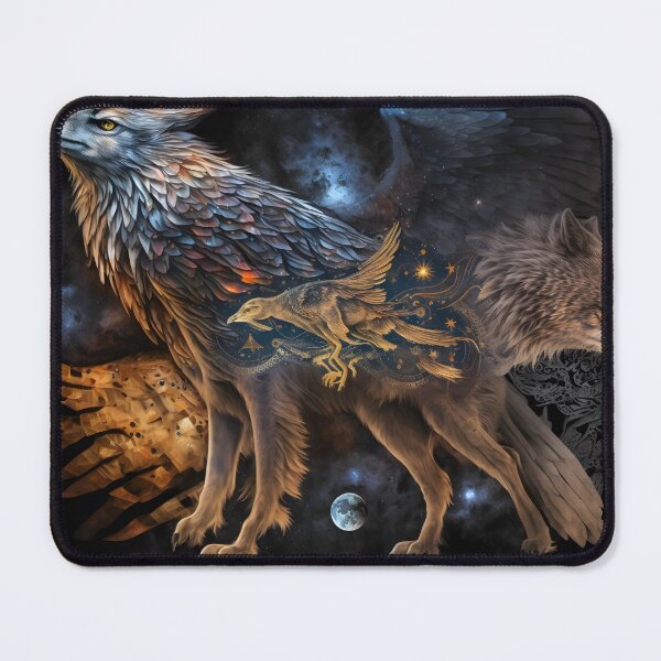 Item preview, wolf and eagle designed and sold by novmasao.