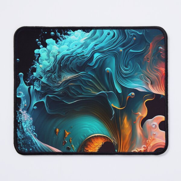 Item preview, Colorful Abstract Splash Art designed and sold by elnixart.