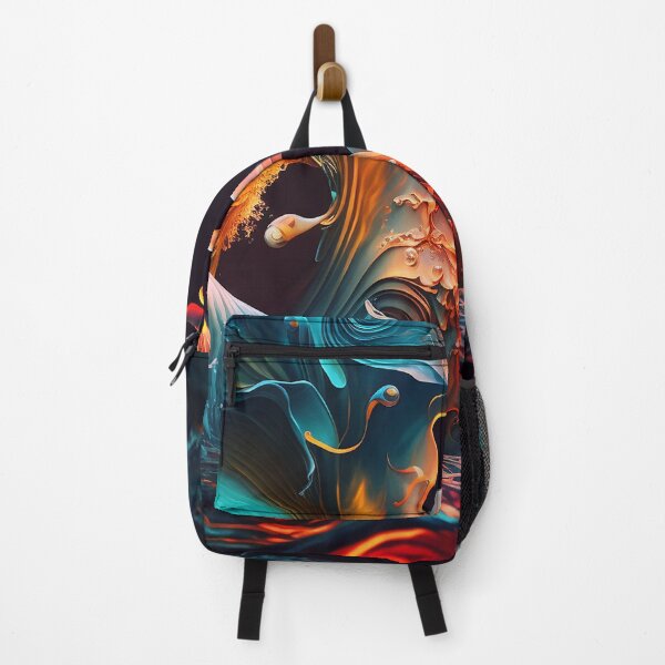 Item preview, Colorful Abstract Splash Art designed and sold by elnixart.