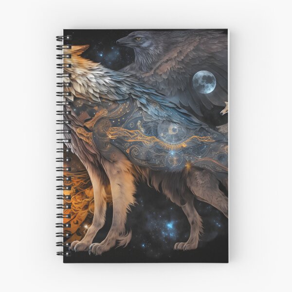 Item preview, fuison of wolf and eagle designed and sold by novmasao.