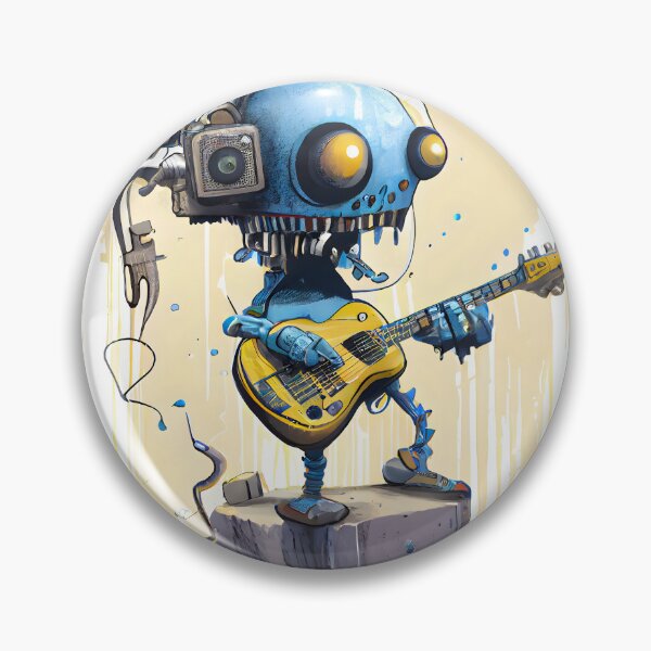 Item preview, "Splash of Sound: The Robot Makes a Musical Mess" designed and sold by digitalbrosse.