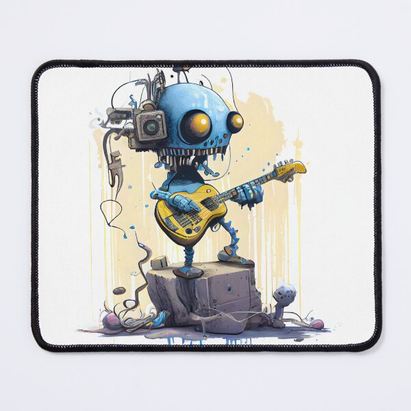 Item preview, "Splash of Sound: The Robot Makes a Musical Mess" designed and sold by digitalbrosse.