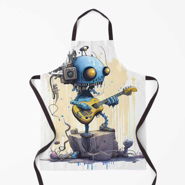 Item preview, "Splash of Sound: The Robot Makes a Musical Mess" designed and sold by digitalbrosse.