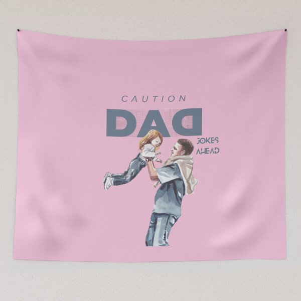 Item preview, Caution Dad Jokes Ahead designed and sold by Marting0.