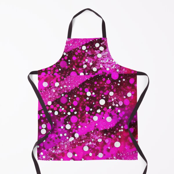 Item preview, Bling Magenta and Hot Pink Glittering with White Polka Dots designed and sold by ArtistaCats.