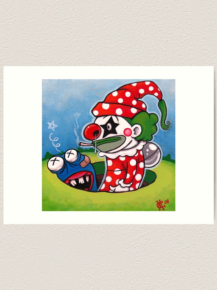Alternate view of Mr. Do! Art Print