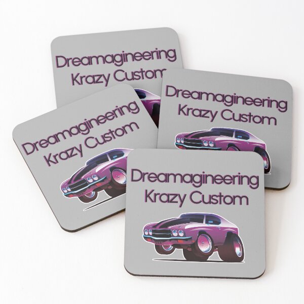 Item preview, Dreamagineering Krazy Custom Muscle Car Only Dreamed of in Your Imagination designed and sold by FuddalanDesigns.