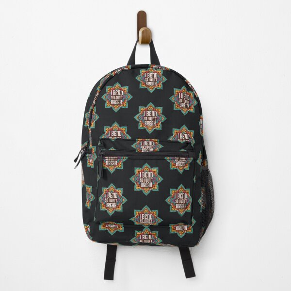 Item preview, Acro Yoga I Bend So I Don't Break Motivational Mandala designed and sold by tamdevo1.