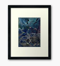 Kiwi, Bats, Morepork and More Framed Print