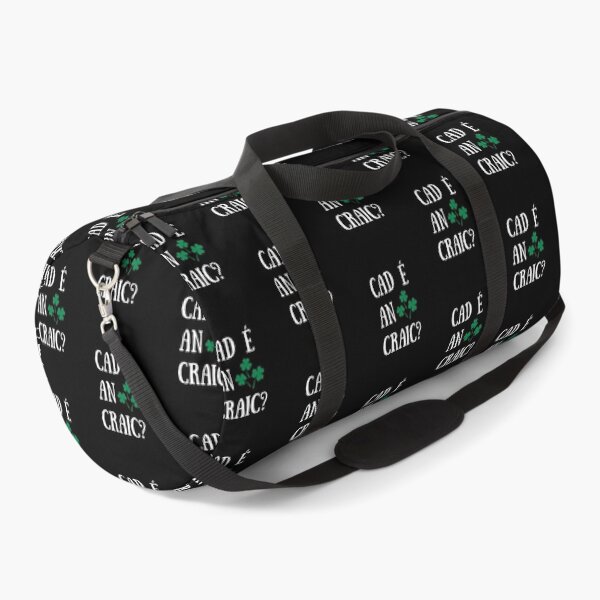 Item preview, Cad é an Craic? Irish Language Whats The Criac Shamrock designed and sold by Irishprints.