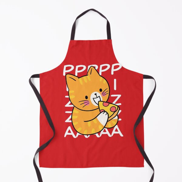 Item preview, cat eat pizza designed and sold by SlimAwayhaha.