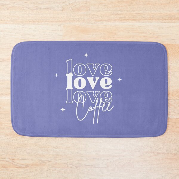 Item preview, Love, Love, Love Coffee Text Design | Perfect Gift for Coffee Lovers (White) designed and sold by Strad Digital ART.