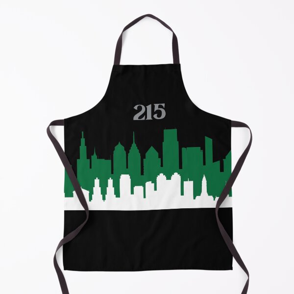 Item preview, Philadelphia 215 Kelly Green Football Skyline designed and sold by Way Cool Tees.