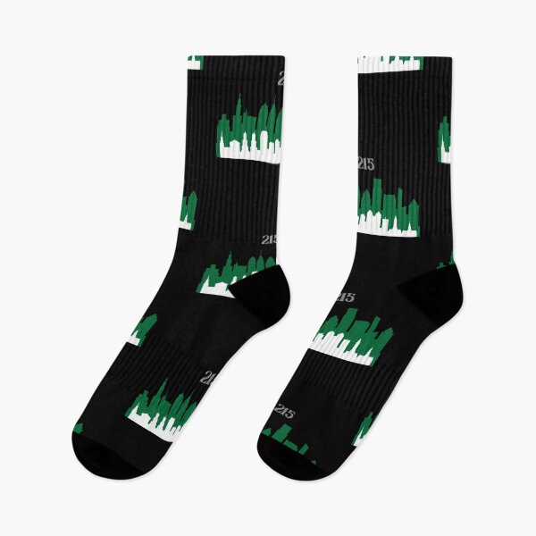 Item preview, Philadelphia 215 Kelly Green Football Skyline designed and sold by Way Cool Tees.