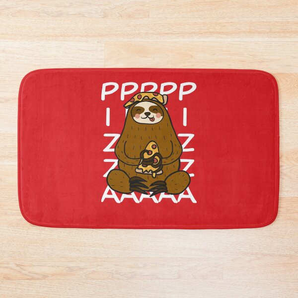 Item preview, Sloth eat pizza designed and sold by SlimAwayhaha.
