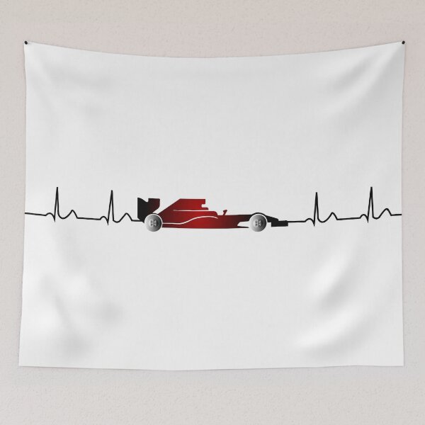 Item preview, F1 heartbeat red and black car  designed and sold by ladyvic195.