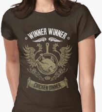 PUBG Winner Winner Chicken Dinner Women's Fitted T-Shirt