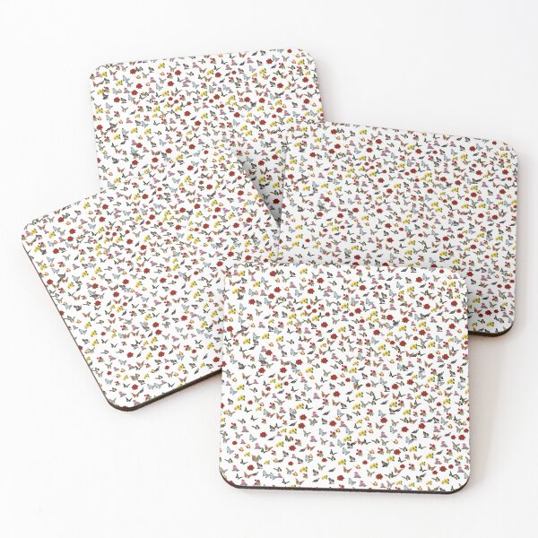 Item preview, Butterfly and Flowers pattern designed and sold by United-minds.