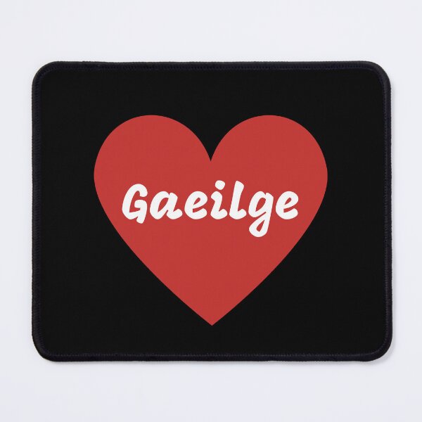 Item preview, Gaeilge Irish Language Love Heart designed and sold by Irishprints.